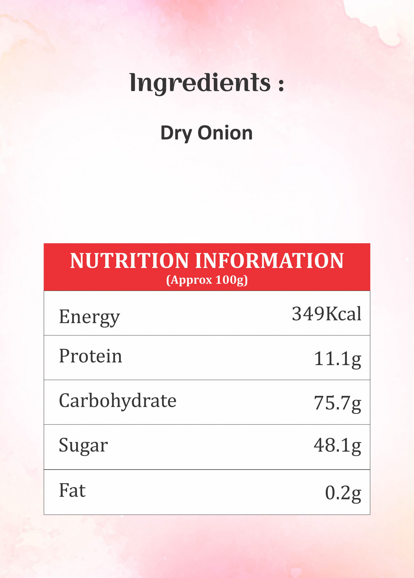 Shyam Onion Flakes