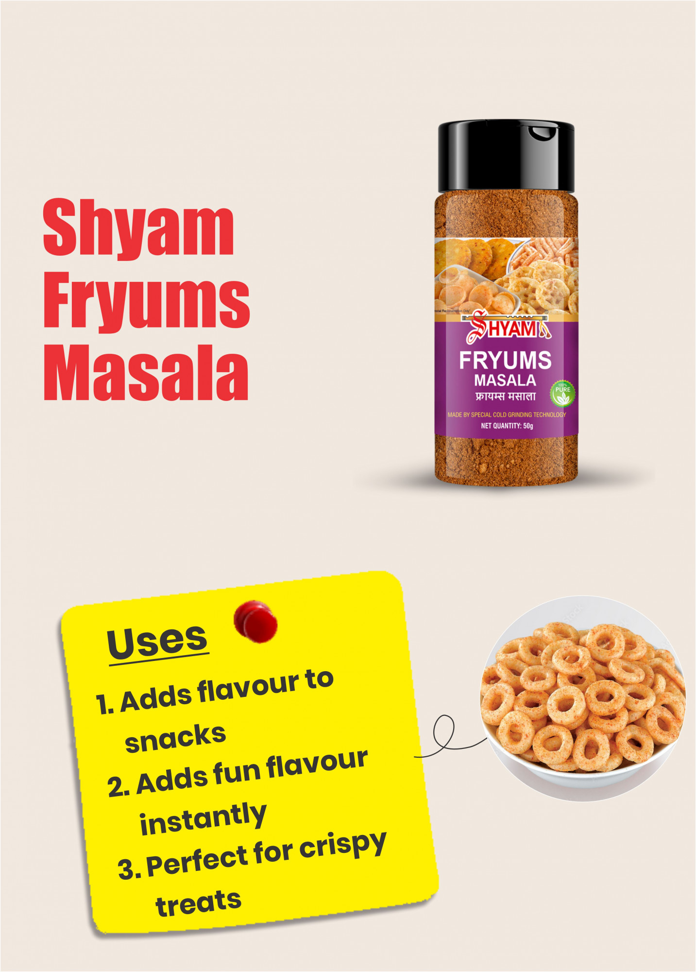 Shyam Fryums Masala