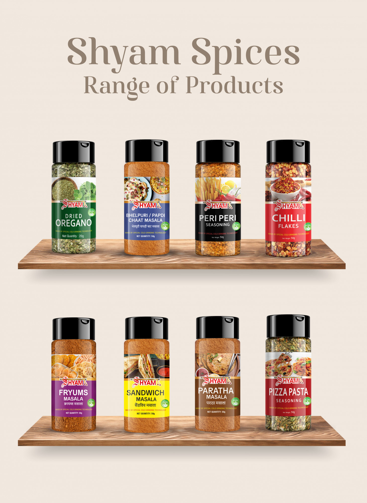 Shyam Pizza Pasta Seasoning