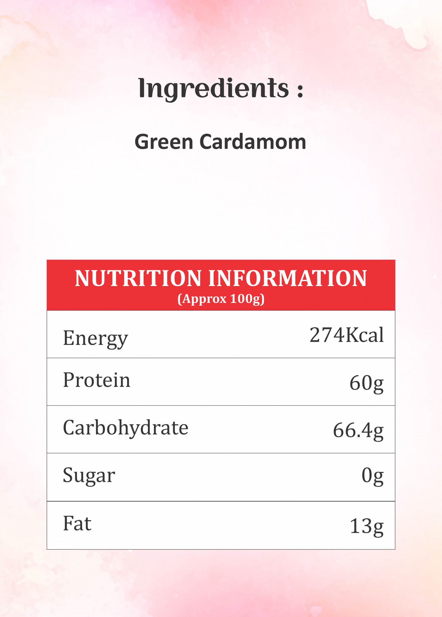 Shyam Green Cardamom Powder