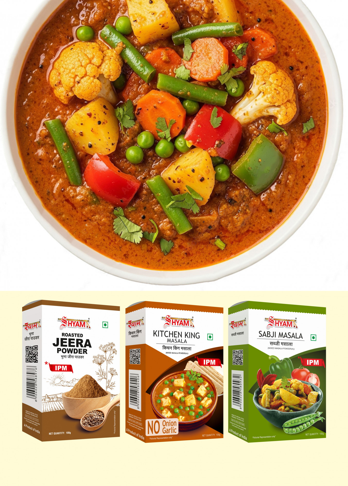 Sabji Essential Combo 100g