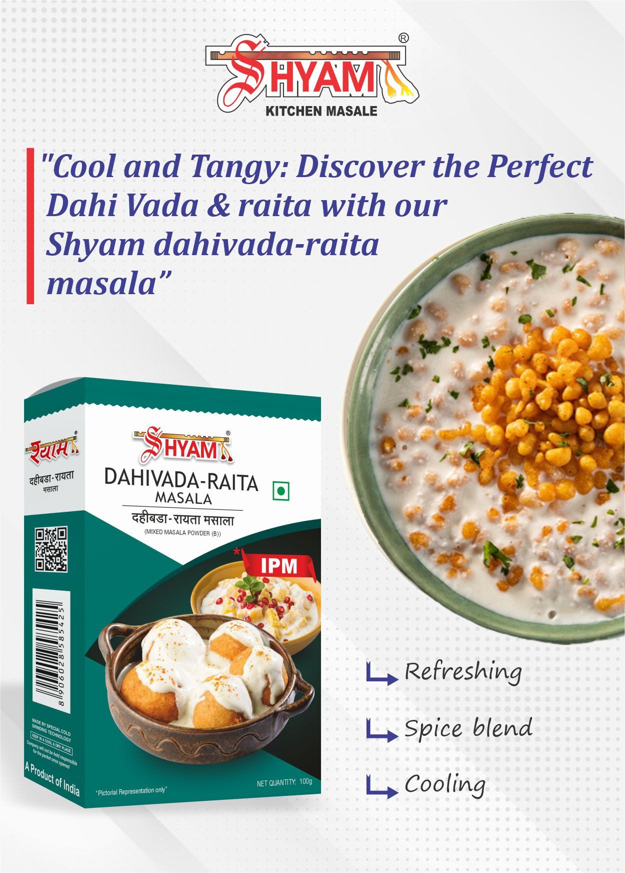 Shyam IPM dahivada-raita masala