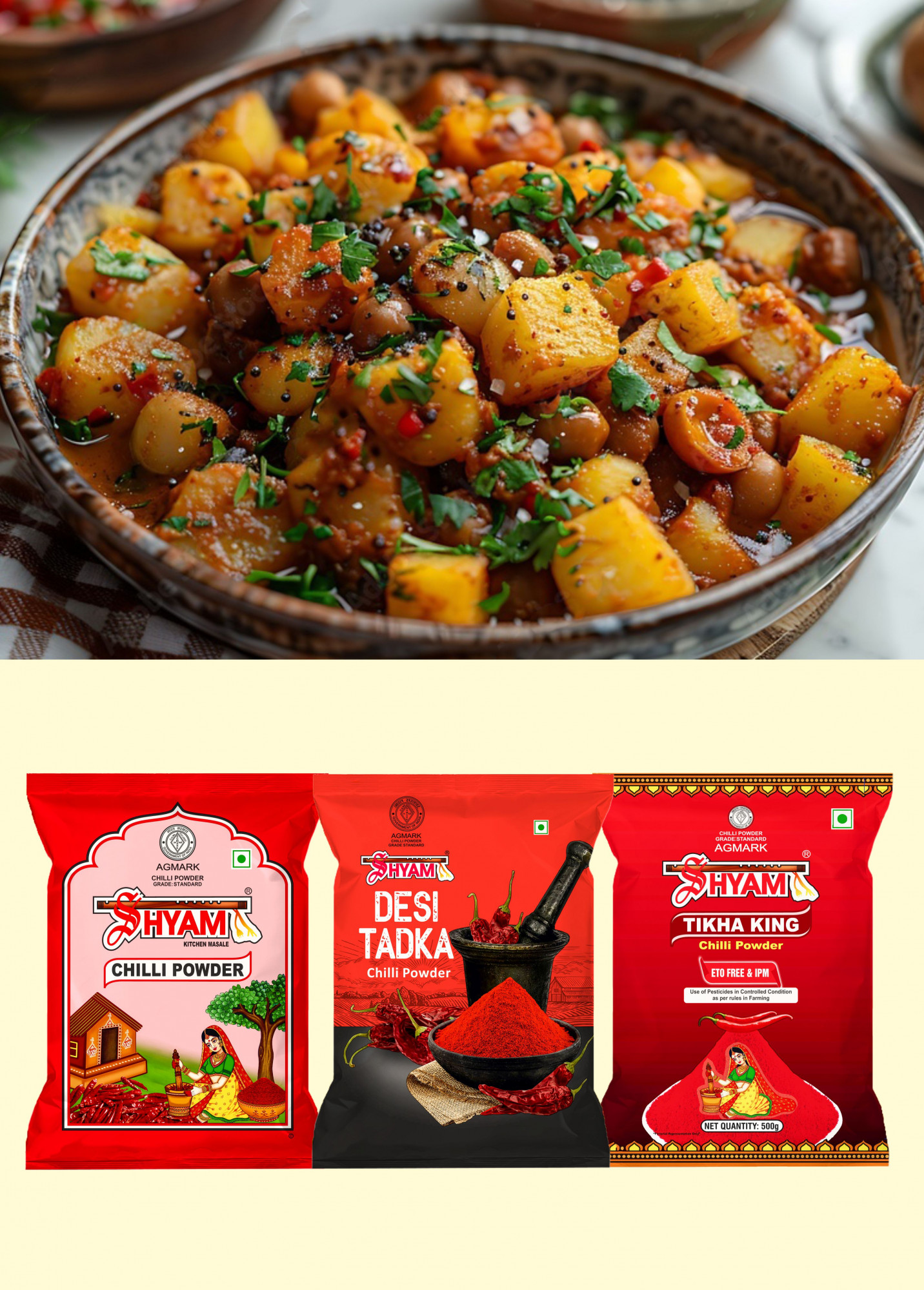 Triple Chilli Pack 500g