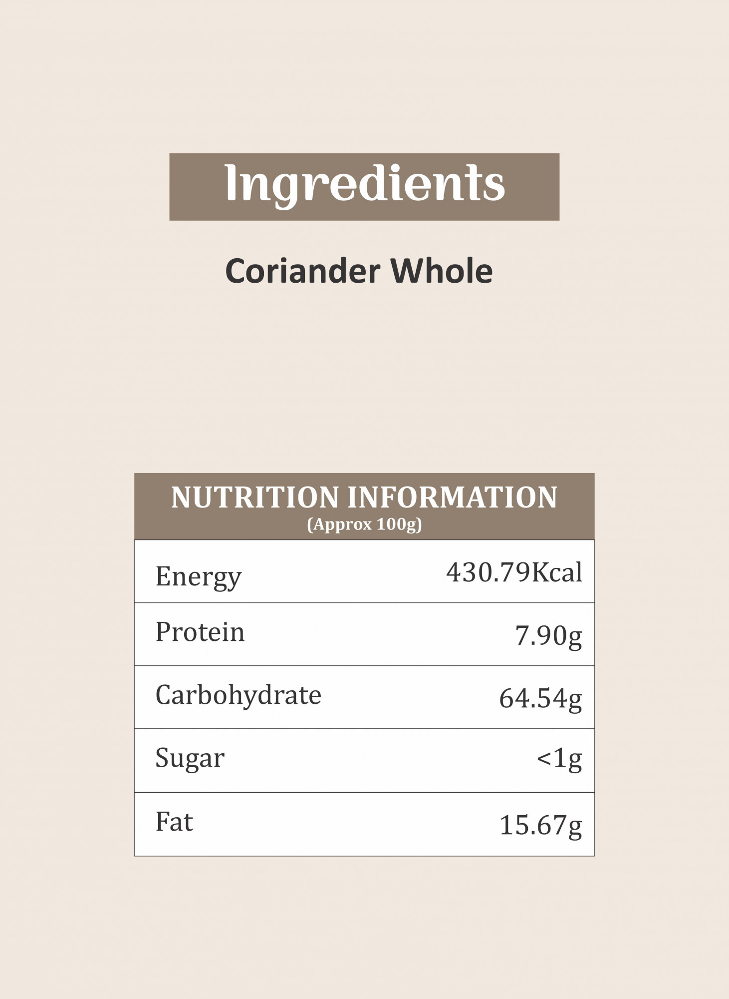 Shyam Coriander Dhania Powder