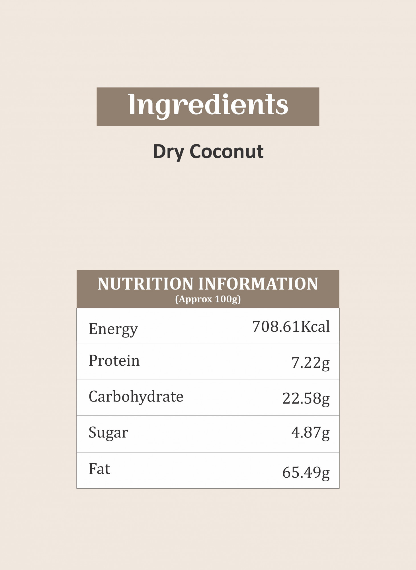 SHYAM COCONUT POWDER