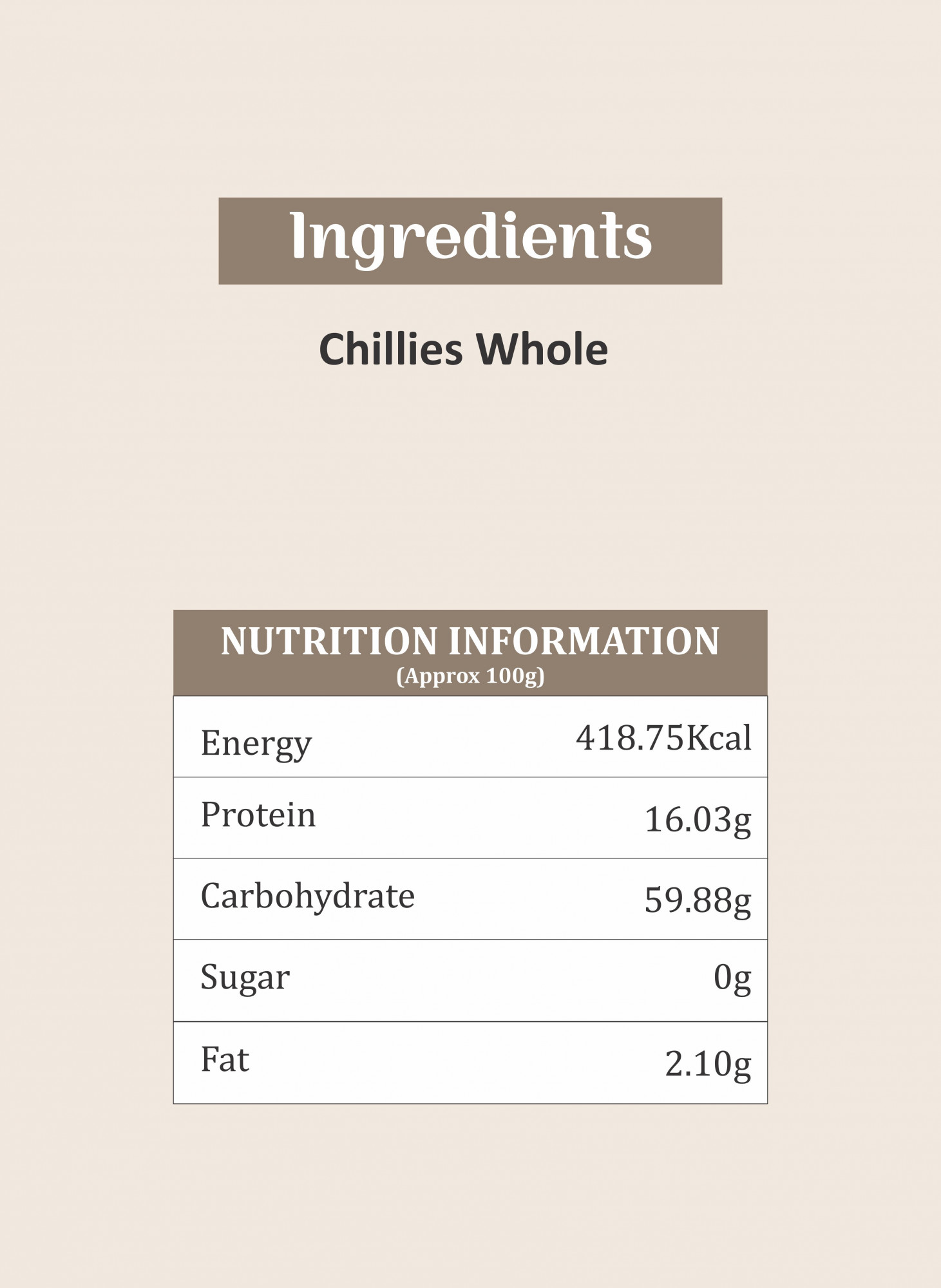 Shyam Yellow Chilli Powder