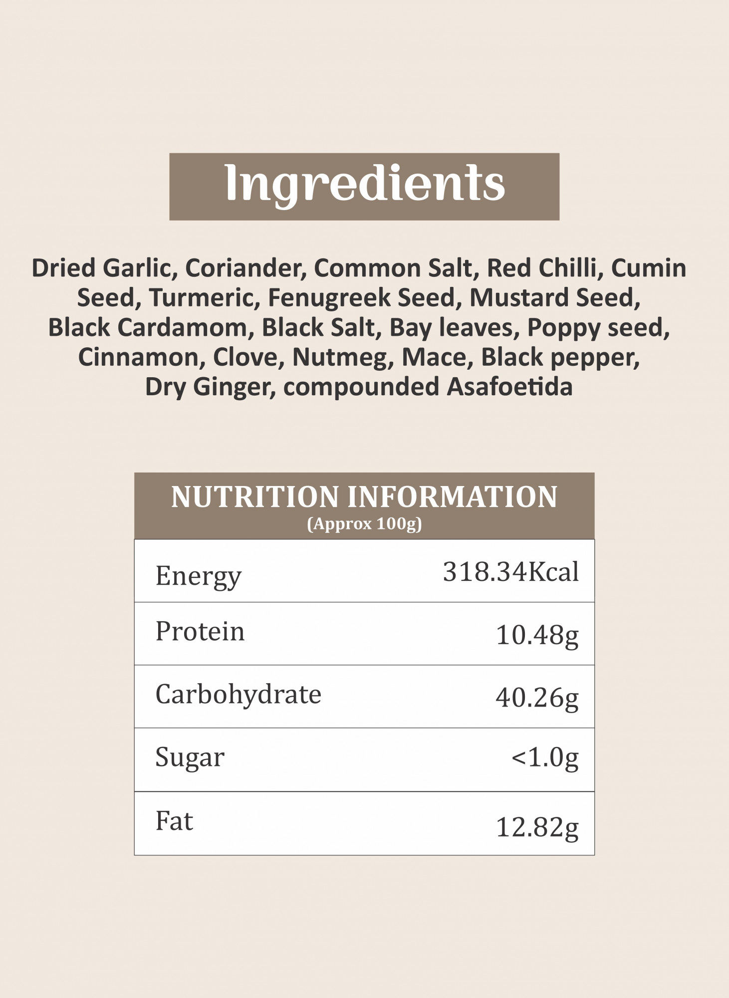 Sarvam IPM Meat Masala
