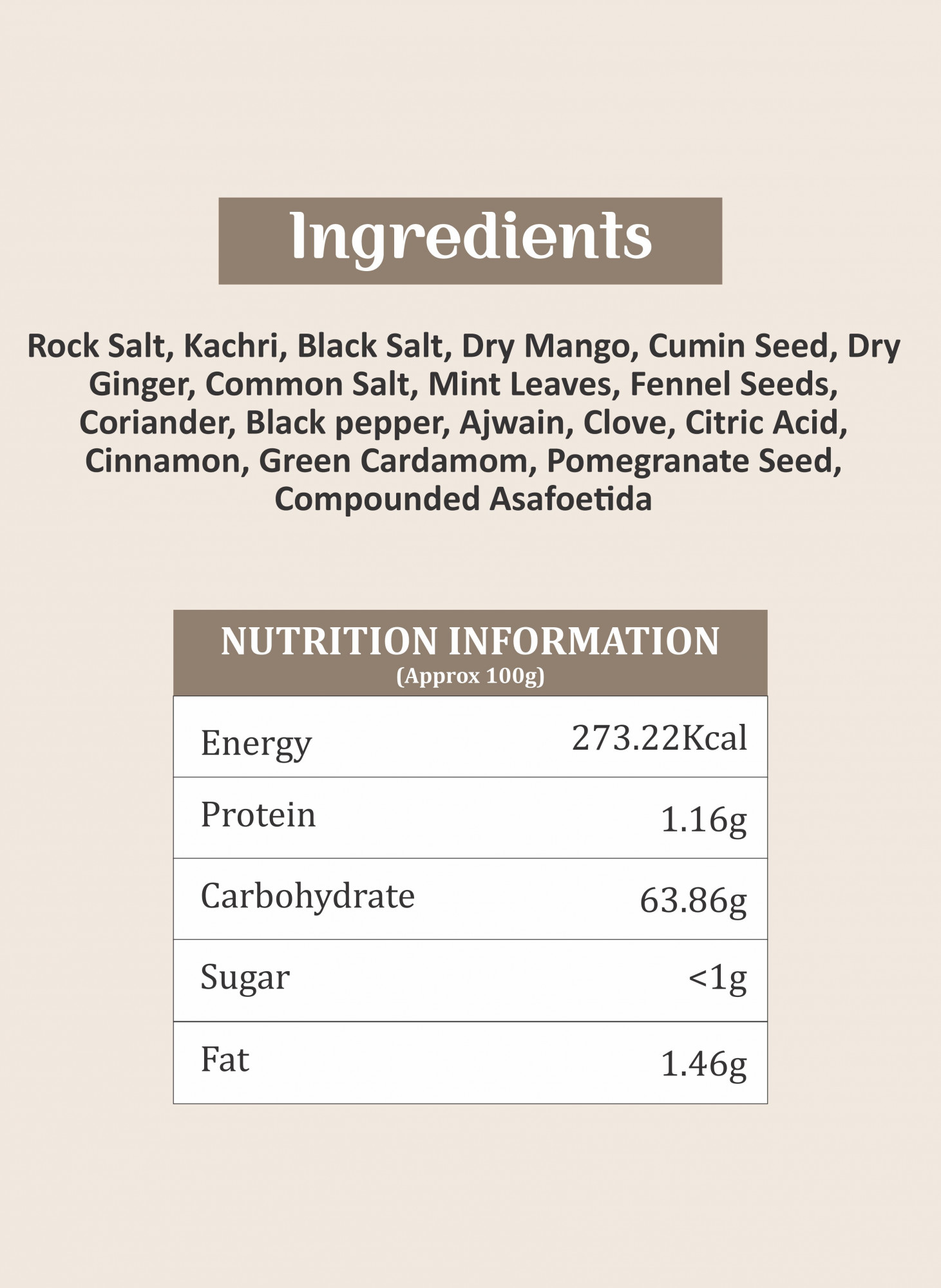 Shyam IPM Chaat Masala