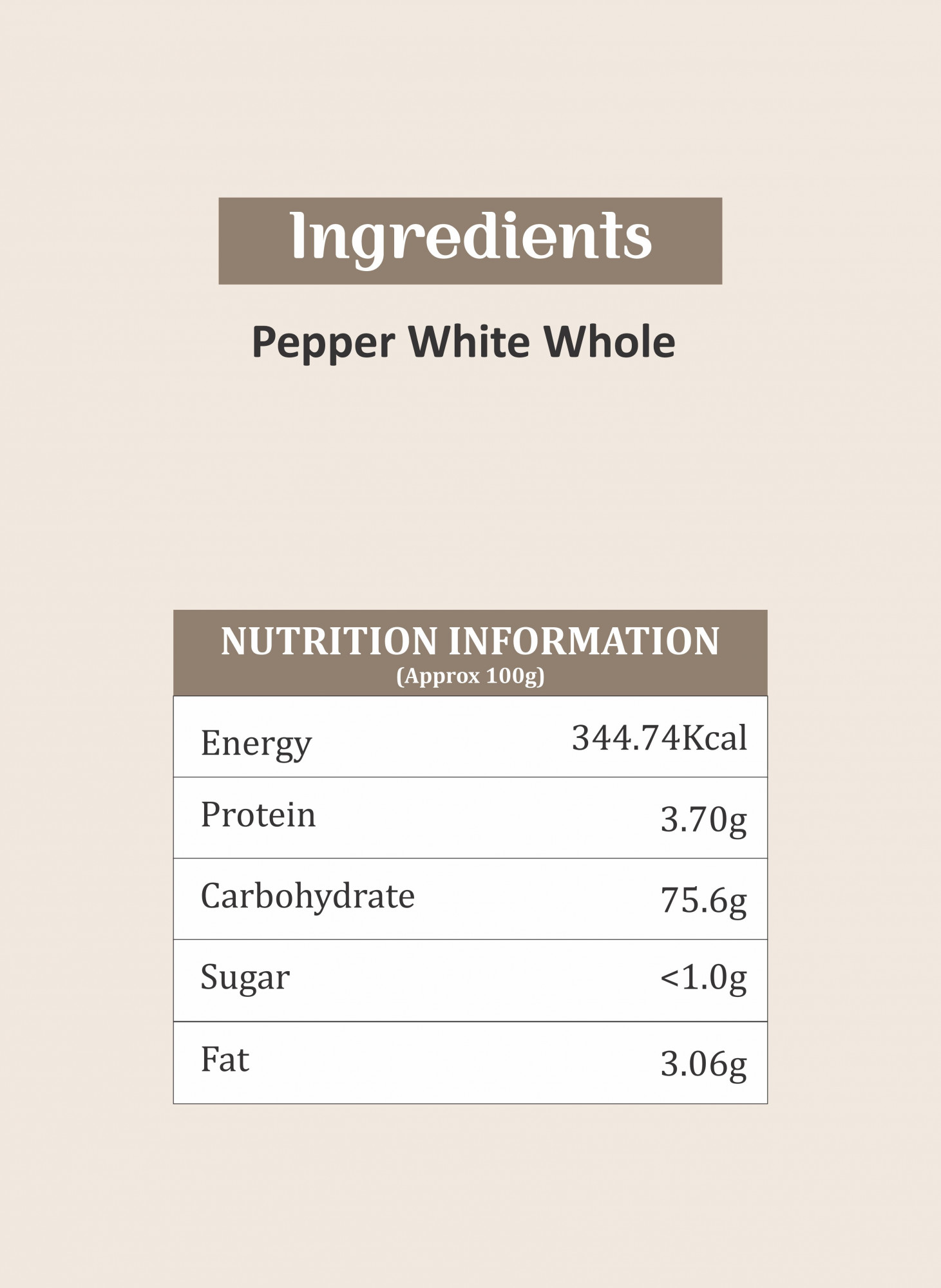 Shyam IPM Pepper White Powder