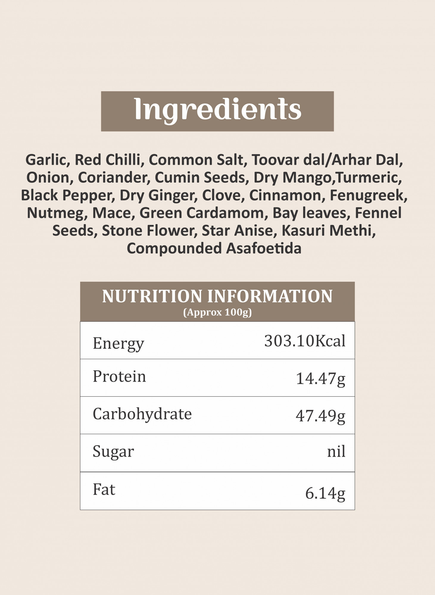 Sarvam IPM Chicken Masala