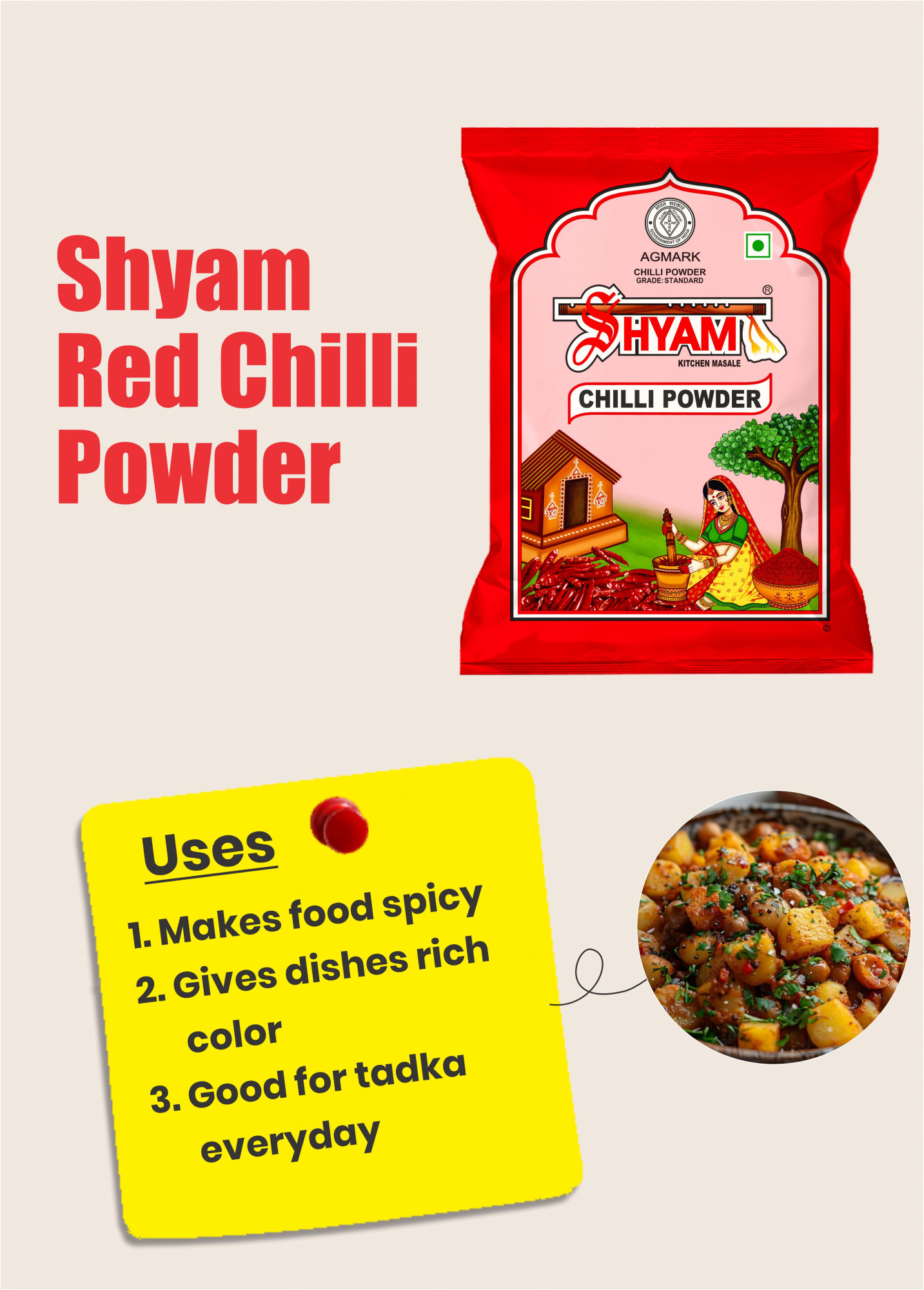 Shyam Red Chilli Powder