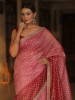 Designer Banarasi Tissue Silk Saree With Shaded Dye and sequence Lace