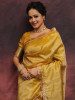 Designer Banarasi Tissue Silk Allover Zari Booti Saree With Zari Lace