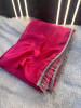 Satin Silk Dual Tone Saree With Designer Pallu Lace