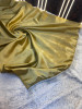 Satin Silk Dual Tone Saree With Designer Pallu Lace