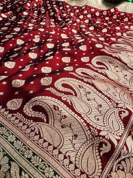 Banarasi Satin Katan Silk Saree