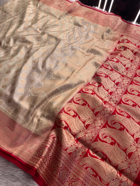 Banarasi Satin Katan Silk Saree