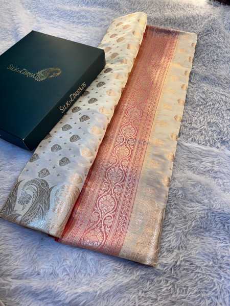 Banarasi Satin Katan Silk Saree