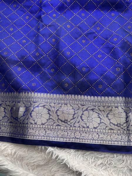Premium Tissue Silk Saree With Swarovski Crystal Work