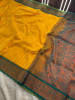 Banarasi Satin Silk Tanchoi Dual Tone Copper Zari Saree