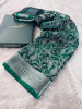 Banarasi Satin Silk Chikankari Embroidery Saree