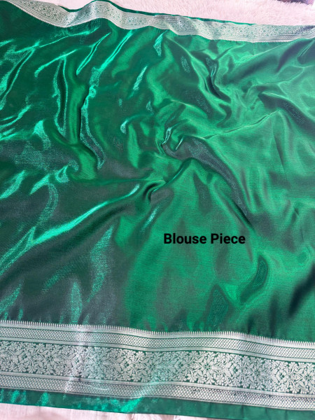 Banarasi Satin Silk Chikankari Embroidery Saree