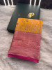 Banarasi Silk Zari Jaal Meenakari Weaving Saree