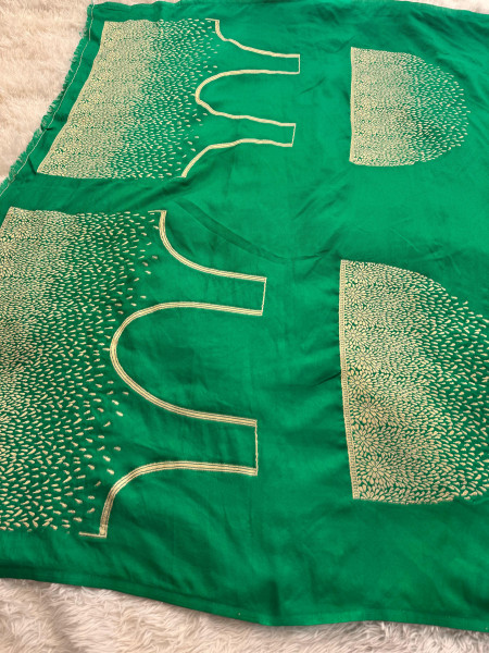 Pure Russian Viscose Silk Designer Meena Work Saree
