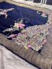 Pure Russian Viscose Silk Designer Meena Work Saree