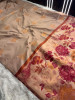 Banarasi Soft Silk Copper Zari Ethnic Motif Saree