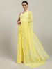 Never Seen Before Chiffon Chikankari Saree