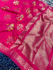 Semi Georgette Silk Saree with Tilfi Boota Design