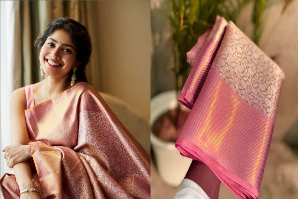 Sai Pallavi Mam Inspired Tissue Kanjeevaram Saree
