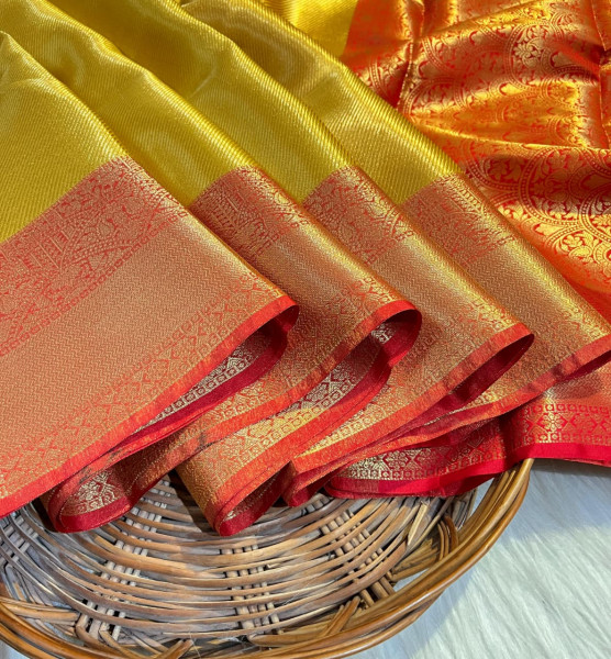 Nita Ambani mam inspired kanchipuram tissue silk saree