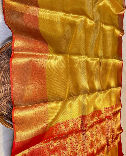 Nita Ambani mam inspired kanchipuram tissue silk saree