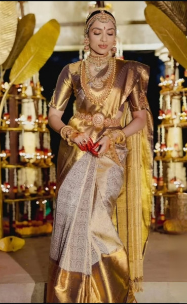 Shobhita Mam Premium Kanjivaram Tissue Silk Saree