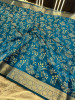 Never Seen Before Premium Tissue Chikankari Saree