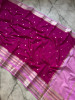 Warm Silk Banarasi Saree with Meenakari Zari Border