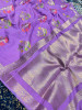 Semi Georgette Silk Saree with Tilfi Boota Design