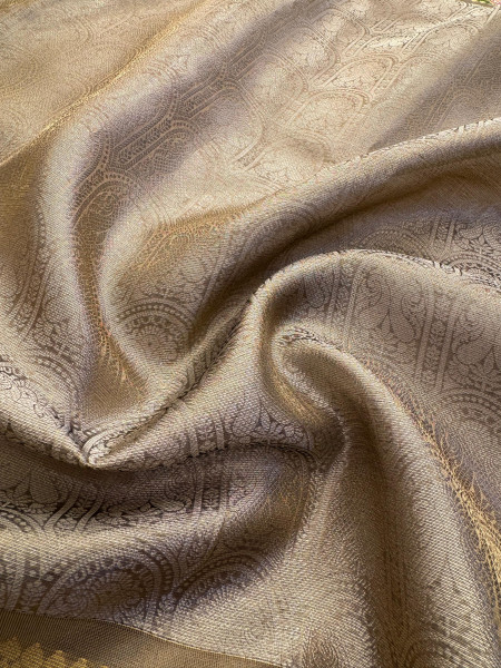 Shobhita Mam Premium Kanjivaram Tissue Silk Saree With Resham Embroidery