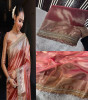 Premium Banarasi Tissue Silk Saree with Designer Sequence Lace