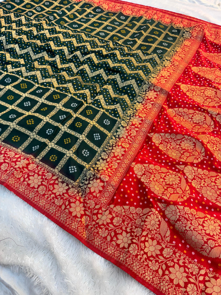 Image of Premium Banarasi Viscose Chiffon Silk Saree