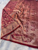 Premium Banarasi Satin Silk with a Swarovski Crystal Work