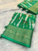Premium Chinnon Silk Saree with Resham Embroidery Work