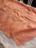 Semi Pure Silk Resham Embroidery Work Saree With Designer Embroidery Pallu