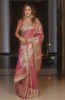 Banarasi Tissue Silk Saree With Designer Sequence Lace Work
