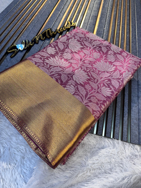 Banarasi Designer Tissue Silk Saree