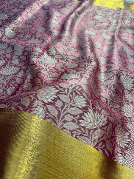 Banarasi Designer Tissue Silk Saree