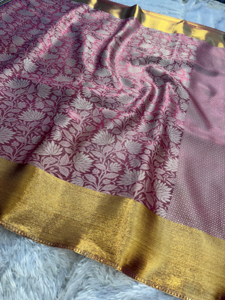 Banarasi Designer Tissue Silk Saree