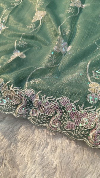 Banarasi Silk Saree With Zari and Meenakari Work